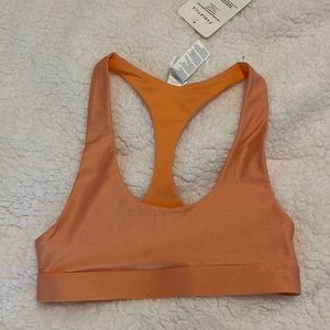 Fabletics orange can sports bra never worn!